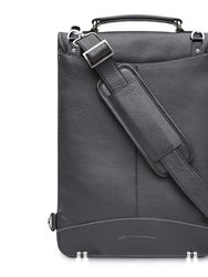 MacCase Premium Leather Vertical BriefCase