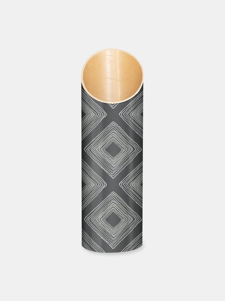 Homi Yoga Mat Tube- Rhombi - Black