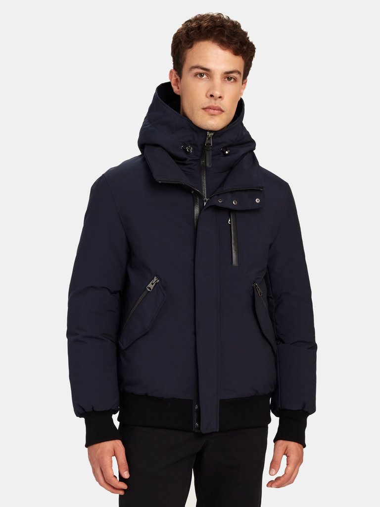 Dixon Nordic Tech Bomber Jacket - Navy