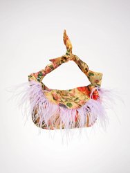 Feathered Nodo Mini Clutch