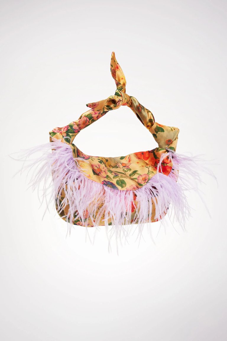 Feathered Nodo Mini Clutch