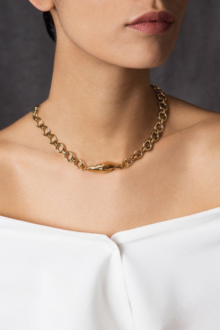 Gentlewoman's Agreement™ Necklace in Gold - Gold