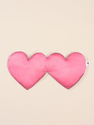 Heart Sleep Mask in Pink