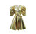 Abundance Mindset Dress - Gold