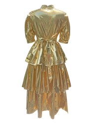 Bauble A Gold Chandelier Haus Dress