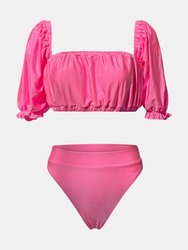 Hawaii CA 89 Swimsuit - HAWAII PINK