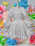 Le Sireneuse Dress - Glass Organza(White)