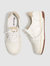 Court Sneakers in White Leather