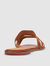 Joy Wavy Slide Leather Sandals