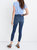 Mid Rise Skinny Crop Jeans 