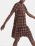Short Sleeve Tiered Faux Wrap Mini Dress