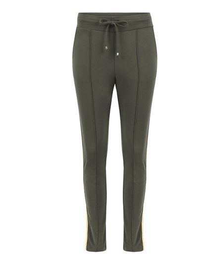 Madison Maison Army Green With Gold Stripe Sweatpants product