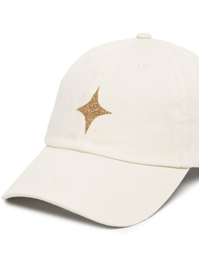 Madison Maison Beige Baseball Cap With Glitter Star product