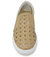 Beige Leather Woven Sneaker - Beige