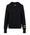 Black Cashmere Hoodie - Black