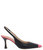 Black/Light Pink Snip Toe Slingback - Black/Light Pink