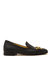 Black Square Toe Loafer