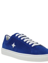 Blue Suede Sirius Star Womens Sneaker