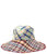 Cotton Large Plaid Hat - Multi