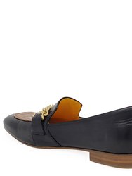 Flat Loafer Black/Tan