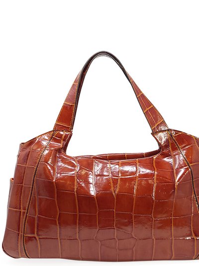 Madison Maison Lara Orange Moc Croc Bag product
