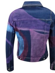Madison Maison™ Marilyn Stretch Denim Cotton Multicolor Jacket