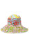Multi Color Cotton Large Mosaic Hat
