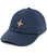 Navy Baseball Cap With Glitter Star - Navy