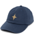 Navy Baseball Cap With Glitter Star - Navy