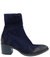 Navy Suede Ankle Boot - Navy