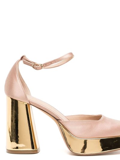 Madison Maison Nude/Gold Platform Heel product