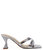 Silver High Heel Sandal - Silver