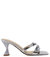 Silver High Heel Sandal - Silver