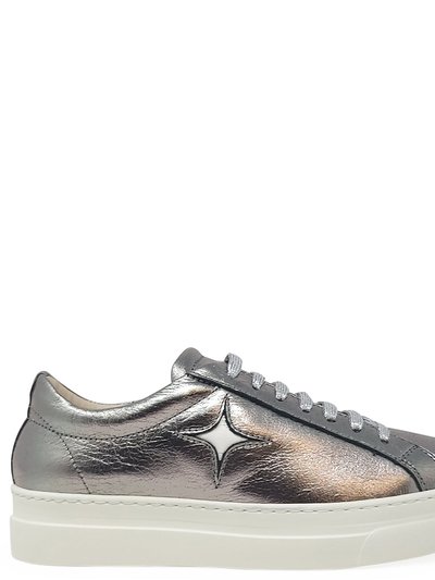 Madison Maison Silver Leather Platform Sneaker product