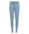 Sky Blue Cashmere Sweat Pants With Gold Laminated Bands - 113 Skye Blue
