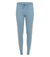 Sky Blue Cashmere Sweat Pants With Gold Laminated Bands - 113 Skye Blue