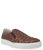 Tan Leather Woven Sneaker