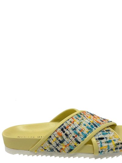 Madison Maison Yellow Cross Sandal product