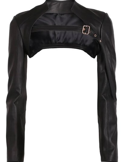 Madonna & Co Leather Bolero Top product