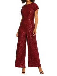 Amber Sequin Jumpsuit