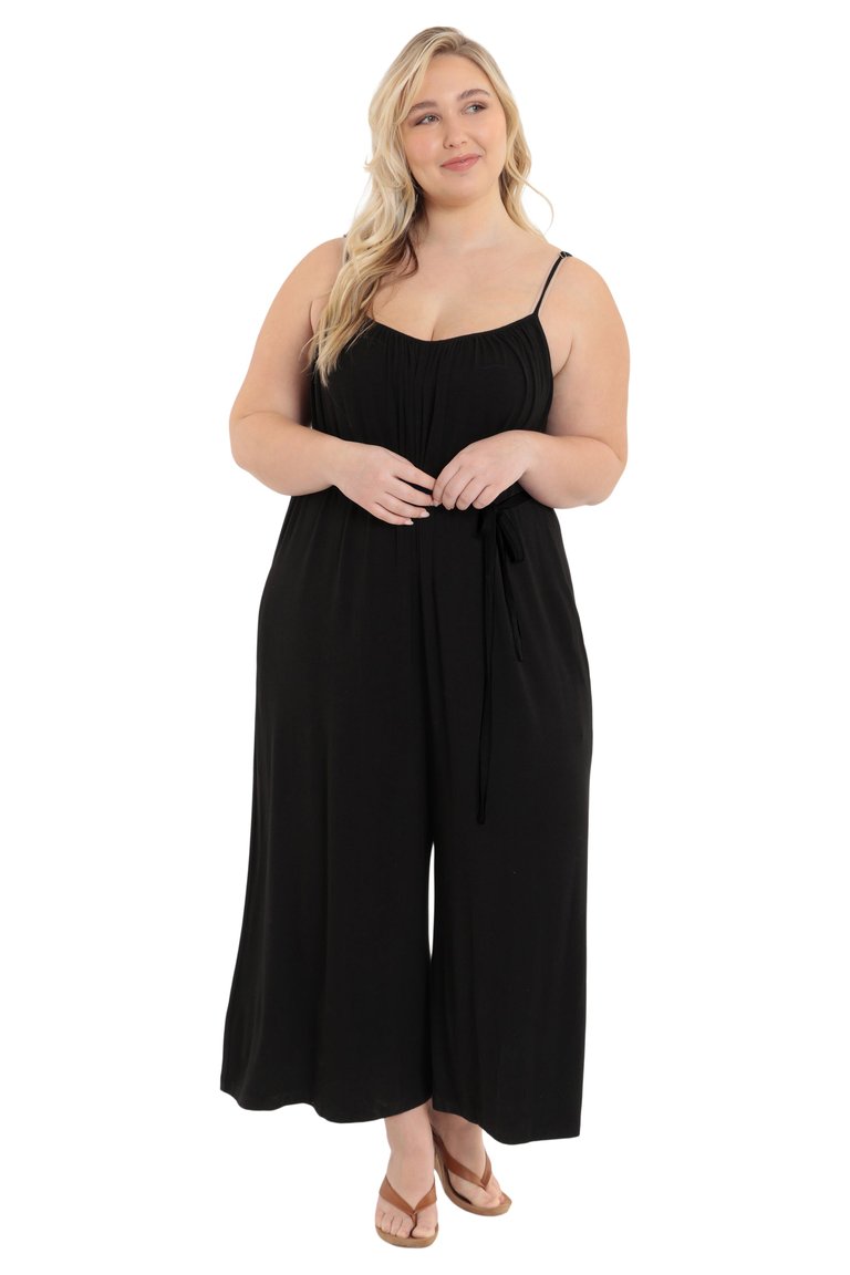 London Times Curve Teri Jumpsuit - Black