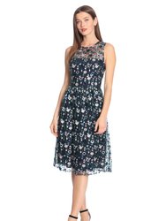 Rinn Dress - Blue/Multi