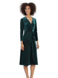 Vinsa Dress - Emerald Shimmer