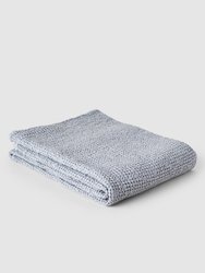 Cotton Waffle Blanket  - Light Grey