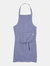 Linen Bib Apron - Denim