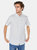 Maine Mens Peak Ditsy Print Short-Sleeved Shirt (White) - White