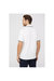 Mens Pique Tipped Polo Shirt - White