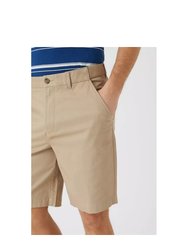 Mens Premium Chino Shorts - Cream