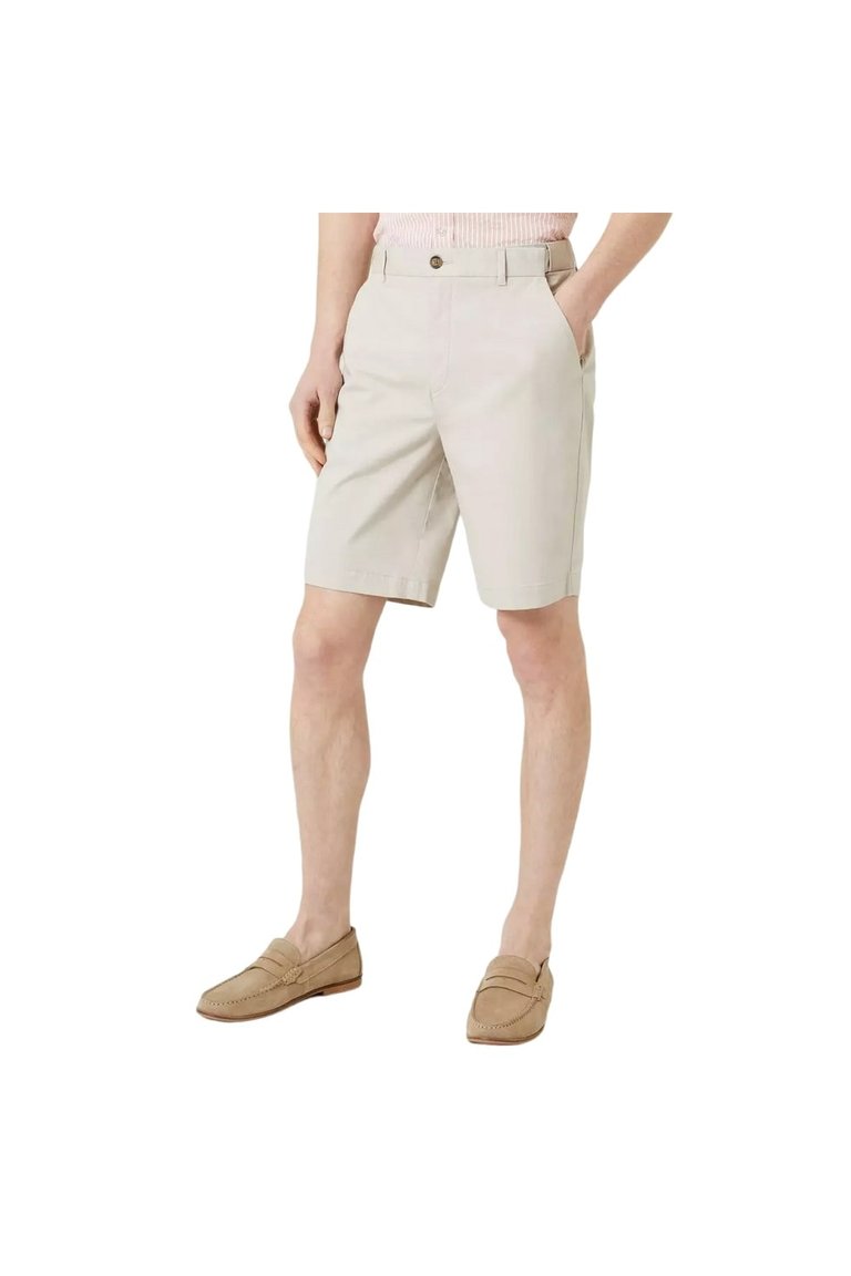 Mens Premium Chino Shorts - Off White