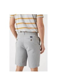 Mens Premium Chino Shorts - Pale Grey